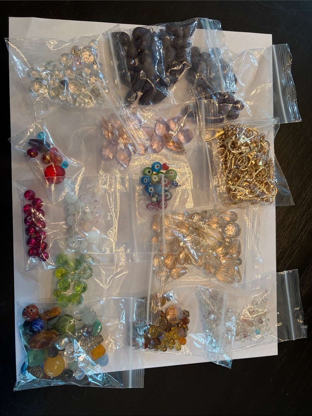 Assorted Beads & Jewelry Findings Mix - Multicolor